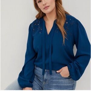 Torrid Peasant Blouse